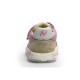 sneakersy Naturino Jesko VL suede/nylon/sole printed pink-paglia