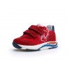 sneakersy Naturino Jesko VL  suede/nylon wave sole red-azure